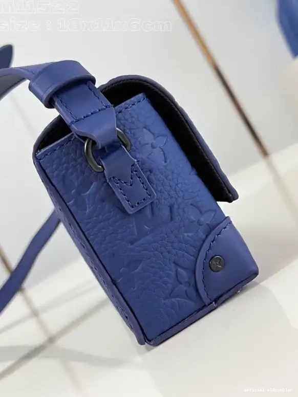 Official oldcobbler LOUIS Wearable Wallet-18*11*6.5CM Steamer VUITTON 0526